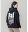 X-girl FACE POSTER SWEAT HOODIE