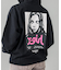 X-girl FACE POSTER SWEAT HOODIE