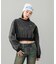 WOVEN CROPPED CREWNECK TOP