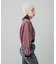 WOVEN CROPPED CREWNECK TOP