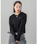 RIB KNIT HOODIE