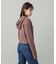 RIB KNIT HOODIE