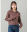 RIB KNIT HOODIE
