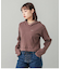 RIB KNIT HOODIE