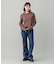 RIB KNIT HOODIE