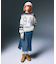 NUMBERING KNIT TOP