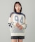 NUMBERING KNIT TOP