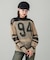 NUMBERING KNIT TOP