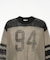 NUMBERING KNIT TOP