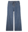 LACE UP DENIM PANTS