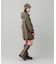 PANELED SWEAT ANORAK DRESS