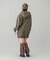 PANELED SWEAT ANORAK DRESS