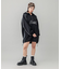 PANELED SWEAT ANORAK DRESS