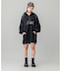 PANELED SWEAT ANORAK DRESS