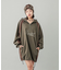 PANELED SWEAT ANORAK DRESS