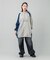 PANELED SWEAT ANORAK DRESS