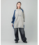 PANELED SWEAT ANORAK DRESS