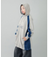 PANELED SWEAT ANORAK DRESS