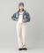 HOODED DENIM JACKET