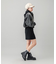 RIB HOODIE DRESS
