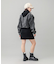 RIB HOODIE DRESS