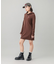 RIB HOODIE DRESS