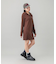RIB HOODIE DRESS