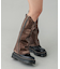 FAUX LEATHER LEG WARMER