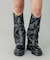 FAUX LEATHER LEG WARMER