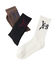 GOTHIC LOGO RIB SOCKS