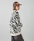 ZEBRA KNIT CARDIGAN