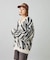 ZEBRA KNIT CARDIGAN