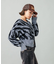 ZEBRA 2WAY KNIT CARDIGAN