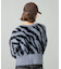 ZEBRA 2WAY KNIT CARDIGAN