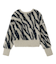 ZEBRA 2WAY KNIT CARDIGAN