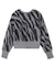 ZEBRA 2WAY KNIT CARDIGAN