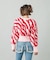ZEBRA 2WAY KNIT CARDIGAN