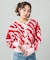 ZEBRA 2WAY KNIT CARDIGAN