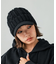 KNIT CASQUETTE