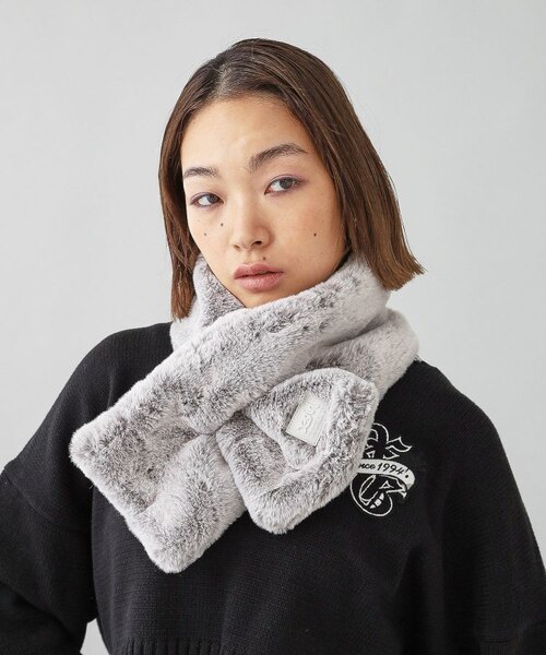 FAUX FUR SCARF｜エックスガールの通販｜&mall（アンドモール）三井