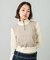 HALF ZIP SWEAT TOP