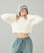 HIGH NECK COMPACT KNIT TOP