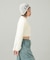 HIGH NECK COMPACT KNIT TOP