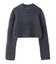 HIGH NECK COMPACT KNIT TOP