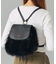 FAUX FUR BAG