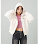 FLUFFY ZIP UP HOODIE