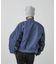 PANELED FUR REVERSIBLE MA-1 JACKET