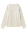 HEART BARBED WIRE JACQUARD KNIT TOP