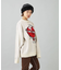 HEART BARBED WIRE JACQUARD KNIT TOP