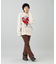 HEART BARBED WIRE JACQUARD KNIT TOP